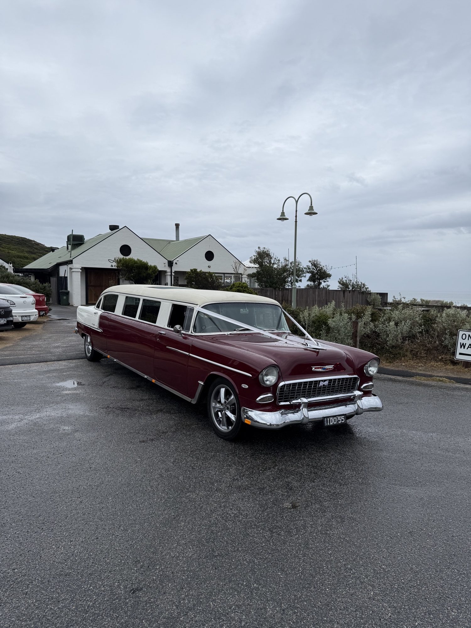 The Prince, Caddyman's maroon Bel Air wedding car, Melbourne